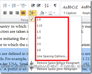 0 line spacing in word 2010 0 line spacing in word 2010
