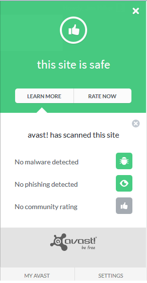 avast site adivosry 2