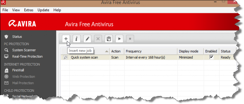 avira - scheduler