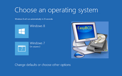 how to make a partition bootable EasyBCD 2.2